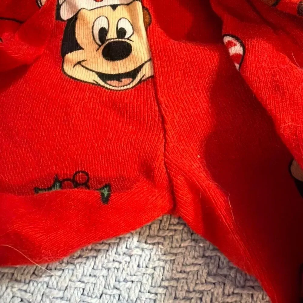 Disney Mickey Mouse Red Pajamas